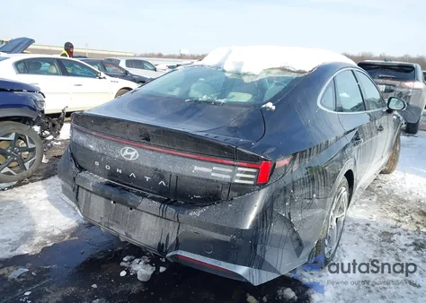 2024 Hyundai Sonata Sel z USA, uszkodzony, nr VIN KMHL14JAXRA404192